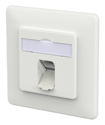 EAN 4251394673028 - METZ CONNECT 130E371027-I toma de corriente RJ-45 Blanco imagen 1