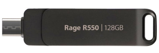 EAN 4711378428827 - Patriot Memory Rage R550 unidad flash USB 128 GB USB Type-A / USB Type-C 3.2 Gen 1 (3.1 Gen 1) Negro imagen 1