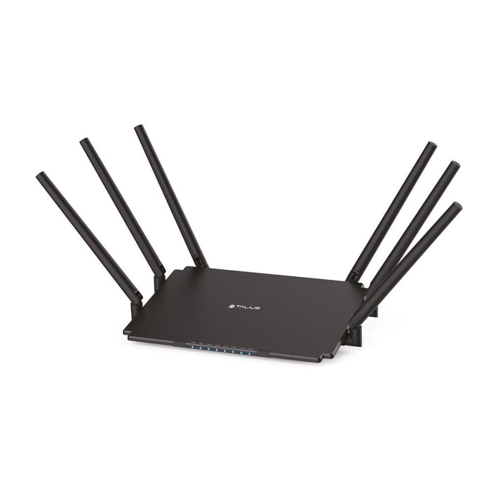 EAN 8436550234169 - TALIUS RT-2100GLAN router inalámbrico Gigabit Ethernet Doble banda (2,4 GHz / 5 GHz) Negro imagen 1