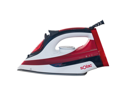 EAN 8433766186480 - Solac Ionic Expert 2200 Plancha vapor-seco Suela de cerámica 2600 W Rojo, Blanco imagen 1