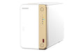 EAN 4711103082294 - QNAP TS-262 NAS Torre Intel® Celeron® N4505 4 GB 0 TB QNAP QTS Oro, Blanco imagen 7