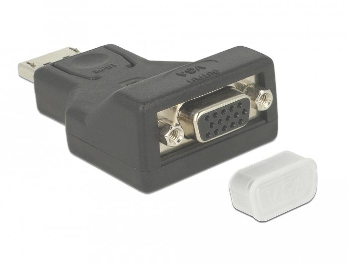 EAN 4043619601622 - DeLOCK 60162 tapa de seguridad para enchufe VGA Transparente 10 pieza(s) imagen 1