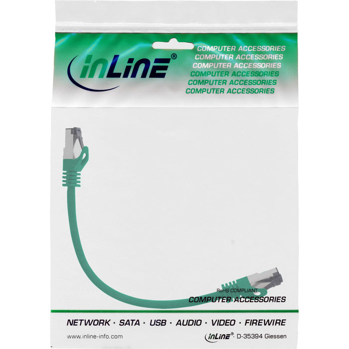 EAN 4043718294473 - InLine 78833G cable de red Verde 0,3 m Cat8.1 S/FTP (S-STP) imagen 3
