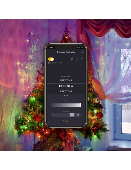 EAN 8426801164321 - Muvit MIOGAR001 iluminación decorativa Cadena de luces decorativa 60 bombilla(s) 3,6 W G imagen 4