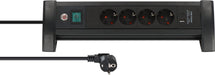 EAN 4007123694594 - Brennenstuhl 1156250544 base múltiple 1,8 m 4 salidas AC Interior Negro imagen 1