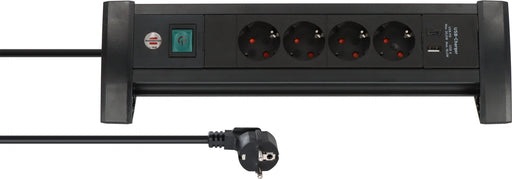 EAN 4007123694594 - Brennenstuhl 1156250544 base múltiple 1,8 m 4 salidas AC Interior Negro imagen 1