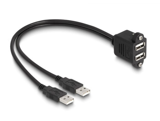 EAN 4043619881055 - DeLOCK 88105 cambiador de género para cable 2 x USB Type-A imagen 1