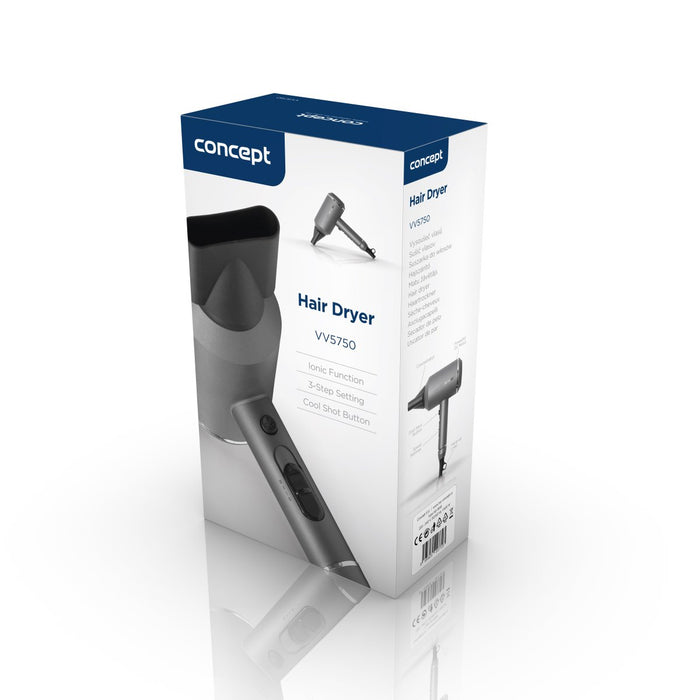 EAN 8595631007723 - Concept VV5750 secador 1600 W Gris imagen 6
