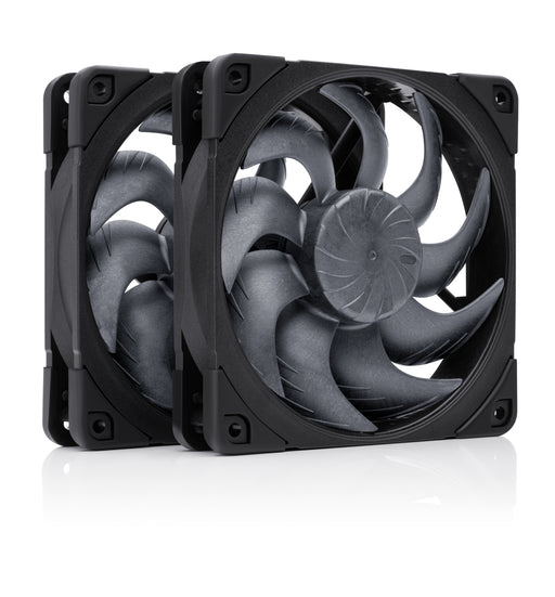 EAN 9010018100778 - Noctua NF-A12x25 G2 PWM Sx2-PP chromax.black Carcasa del ordenador Ventilador 12 cm Negro 2 pieza(s) imagen 1