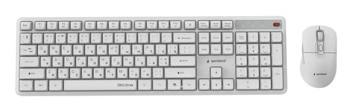 EAN 8716309137065 - Gembird KBS-WMS-01-W-CYRL teclado Ratón incluido Oficina RF inalámbrico QWERTY Internacional de EE.UU., U imagen 1