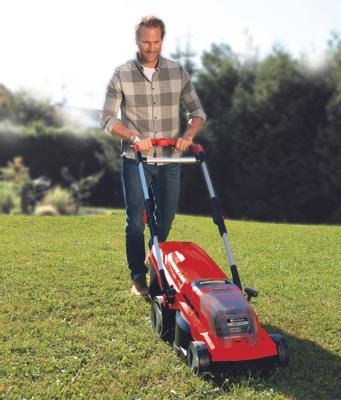 EAN 4006825669114 - Einhell RASARRO 36/36 (2x3,0Ah Plus) Cortacésped manual Batería Negro, Rojo imagen 8