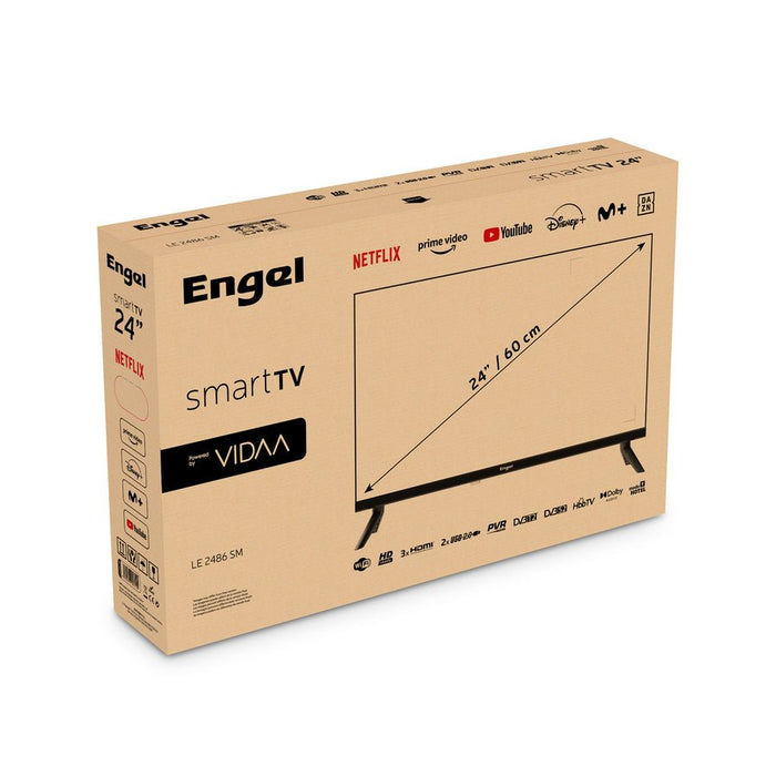 EAN 8436606903155 - Engel LE 2486 SM 61 cm (24") HD Smart TV Negro 200 cd / m² imagen 7