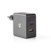 EAN 5412810293261 - Nedis WCPD45W100BK cargador de dispositivo móvil Universal Negro USB Interior imagen 4