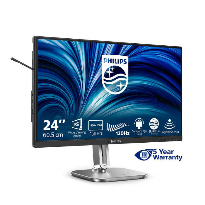 EAN 8721038003727 - Philips 4000 series 24B2N4200/00 pantalla para PC 60,5 cm (23.8") 1920 x 1080 Pixeles Full HD LCD Gris imagen 6