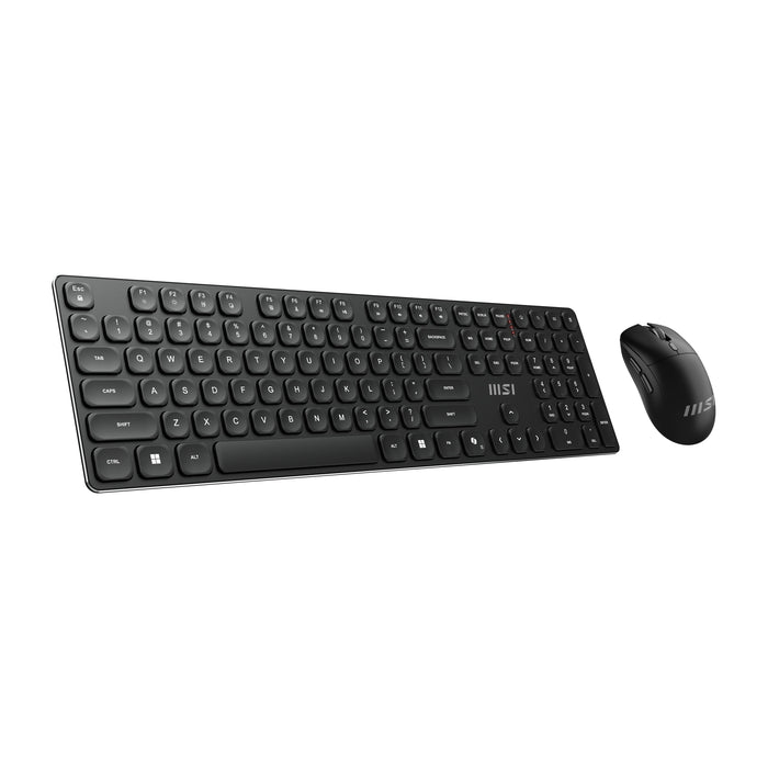 EAN 4711377367042 - MSI FORGE K210 WIRELESS COMBO teclado Ratón incluido Hogar / Oficina USB QWERTY Inglés de EE. UU. Negro imagen 2