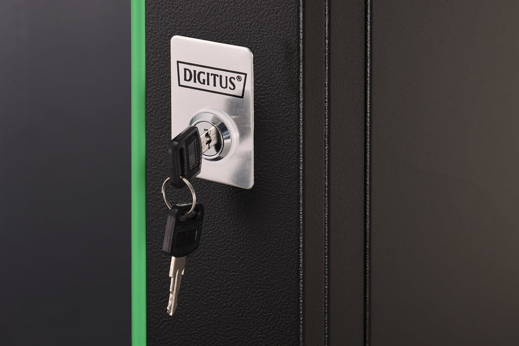 EAN 4016032257875 - Digitus DN-19 16U-6/6-EC-SW armario rack Bastidor de pared Negro imagen 9