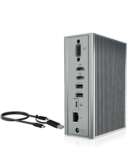 EAN 4250078171911 - ICY BOX IB-DK2262AC Alámbrico USB 3.2 Gen 1 (3.1 Gen 1) Type-C Antracita imagen 6