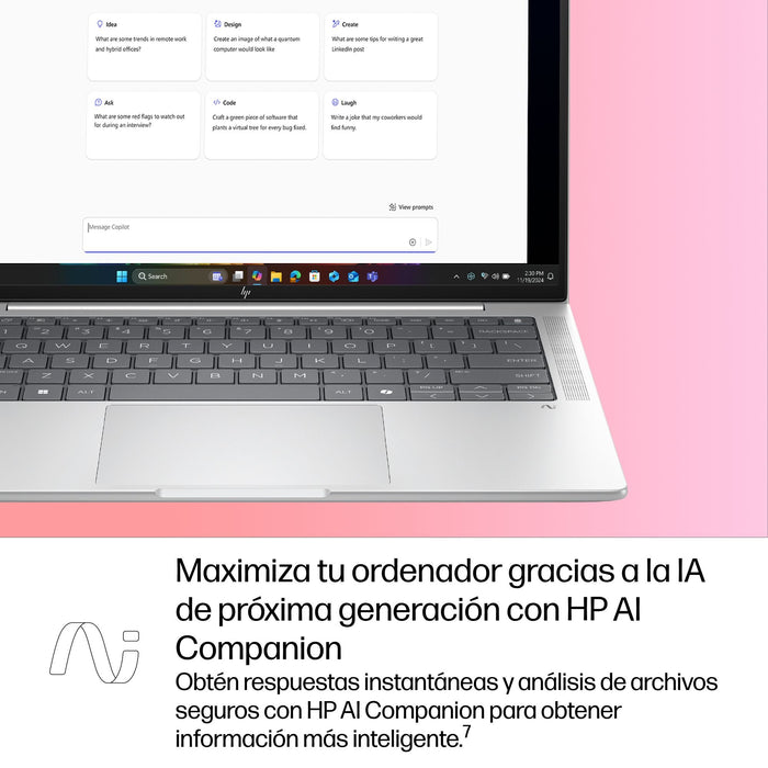 EAN 0198990470740 - HP EliteBook X G1i Next Gen AI PC Wolf Pro Security Edition Copilot+ PC Intel Core Ultra 5 226V Portátil  imagen 11