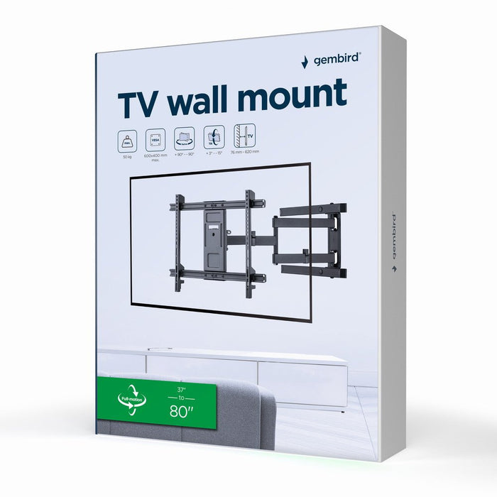 EAN 8716309127806 - Gembird WM-80ST-05 soporte para TV 2,03 m (80") Negro imagen 13