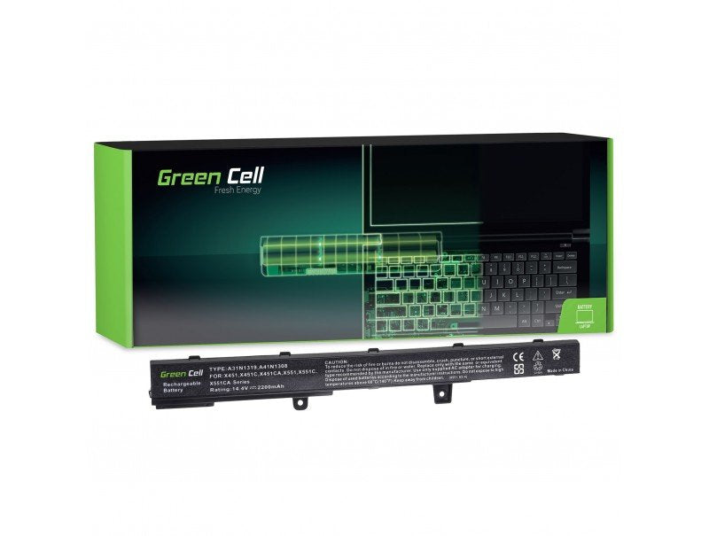 EAN 5902701419905 - Green Cell AS75 refacción para laptop Batería imagen 1
