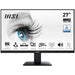 EAN 4711377035101 - MSI Pro MP273A pantalla para PC 68,6 cm (27") 1920 x 1080 Pixeles Full HD LED Negro imagen 1
