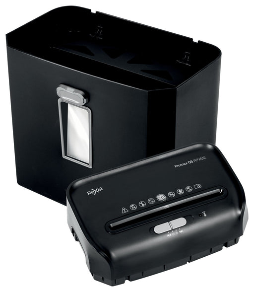 EAN 5028252614757 - Rexel ProMax RPX612 triturador de papel Corte cruzado 58 dB 22 cm Negro imagen 2