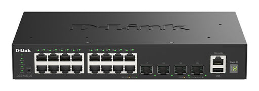 EAN 0790069474620 - D-Link DGS-1530-20/E switch Gestionado L2 Gigabit Ethernet (10/100/1000) Negro imagen 1
