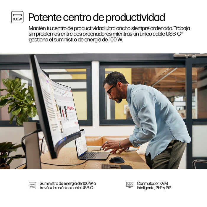 EAN 5715063749647 - HP Series 5 Pro 534pm pantalla para PC 86,4 cm (34") 3440 x 1440 Pixeles Wide Quad HD LCD Negro imagen 6