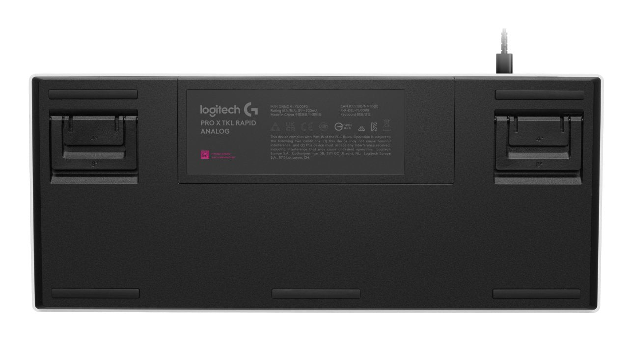 EAN 5099206126541 - Logitech G PRO X TKL Rapid teclado Juego USB AZERTY Francés Blanco imagen 4