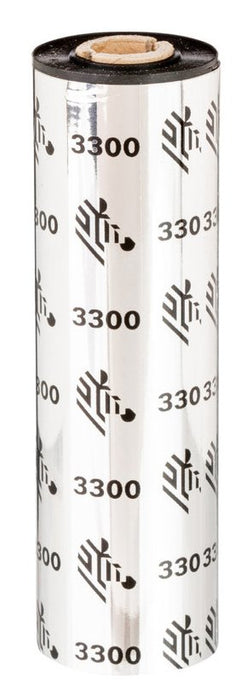 EAN 8596375178557 - Zebra 3300 Wax/ Resin cinta térmica 74 m Negro imagen 1