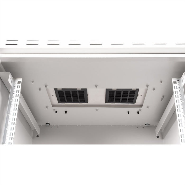 EAN 7630049600904 - ROLINE 26.21.0089 armario rack 16U Bastidor de pared Gris imagen 4