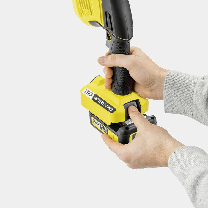 EAN 4054278547985 - Kärcher GSH 18-20 Battery tijera de césped inalámbrica 20 cm 18 V Negro, Amarillo imagen 3