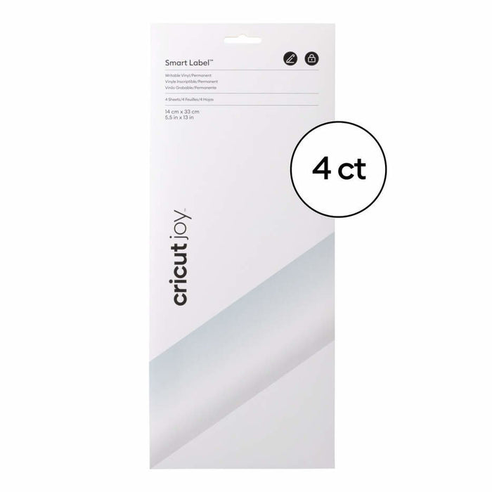 EAN 0093573798870 - Cricut Joy Smart Label Writable etiqueta autoadhesiva Permanente Transparente 4 pieza(s) imagen 1