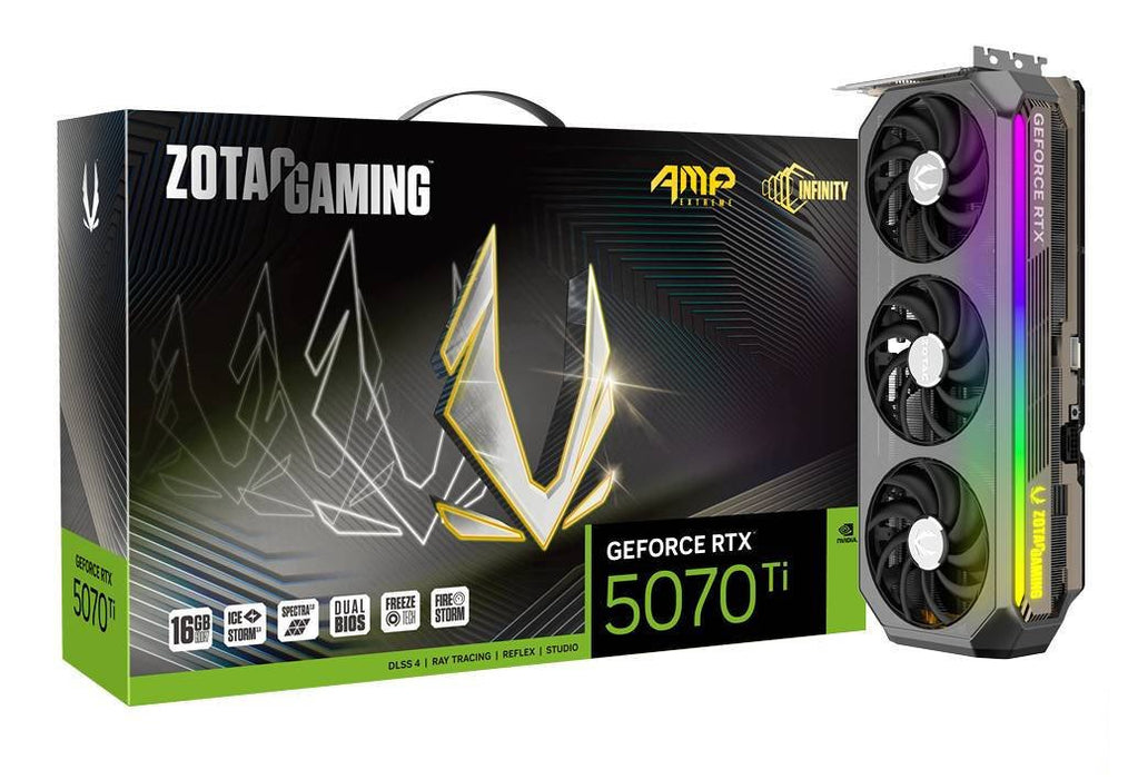 EAN 8886307700391 - Zotac GAMING GeForce RTX 5070 Ti AMP Extreme INFINITY NVIDIA 16 GB GDDR7 imagen 8