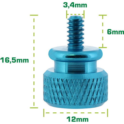 EAN 4043718033027 - InLine 77770B kit de montaje Azul Metal imagen 2