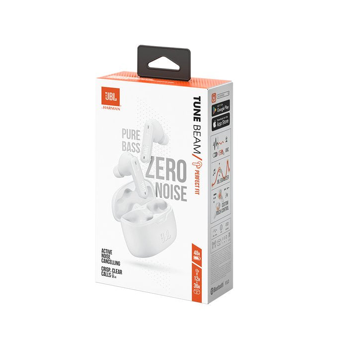 EAN 6925281969782 - JBL Tune Beam Auriculares True Wireless Stereo (TWS) Dentro de oído Llamadas/Música Bluetooth Blanco imagen 10