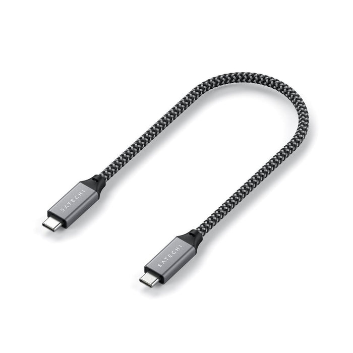 EAN 810086360246 - Satechi ST-U4C25M cable USB USB4 Gen 3x2 0,25 m USB C 40 Gbit/s Negro, Gris imagen 4