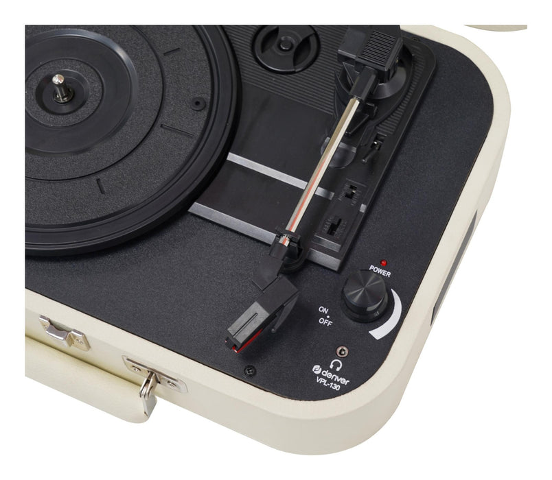 EAN 5706751079436 - Denver VPL-130 Tocadiscos de tracción directa Beige Automático imagen 7