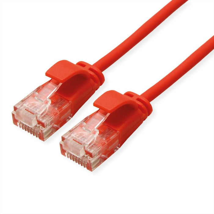 EAN 7630049623835 - ROLINE GREEN 21.44.3912 cable de red Rojo 0,5 m Cat6a U/UTP (UTP) imagen 1