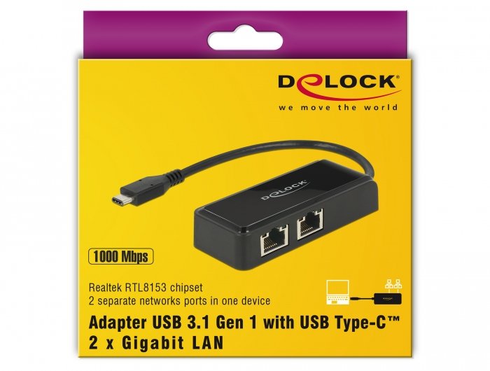 EAN 4043619639274 - DeLOCK 63927 base para portátil y replicador de puertos Negro imagen 3