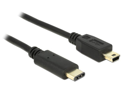 EAN 4043619833368 - DeLOCK 2m, USB2.0-C/USB2.0 Mini-B cable USB Mini-USB B USB C Negro imagen 1