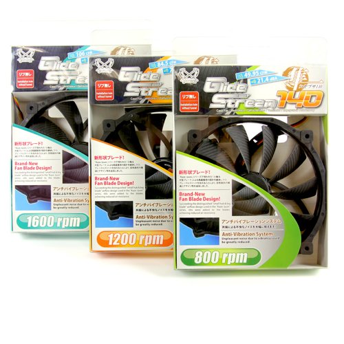EAN 4571225050232 - Scythe GlideStream 140 Carcasa del ordenador Ventilador 14 cm Negro imagen 2