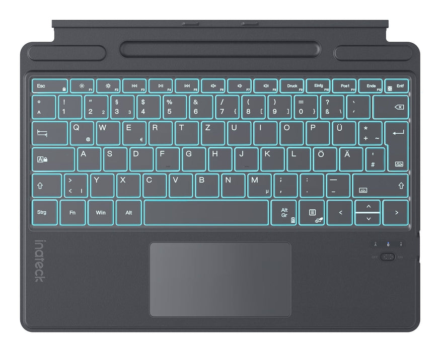 EAN 6976521112161 - Inateck KB05114 QWERTZ Bluetooth Gris imagen 1