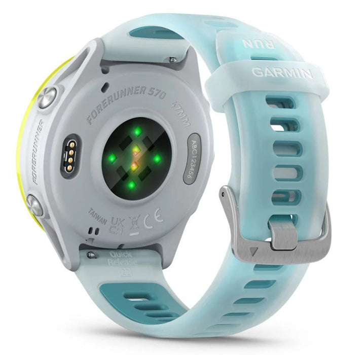 EAN 753759349783 - Garmin Forerunner 570 3,56 cm (1.4") AMOLED 47 mm Digital 454 x 454 Pixeles Pantalla táctil Blanco, Amaril imagen 7