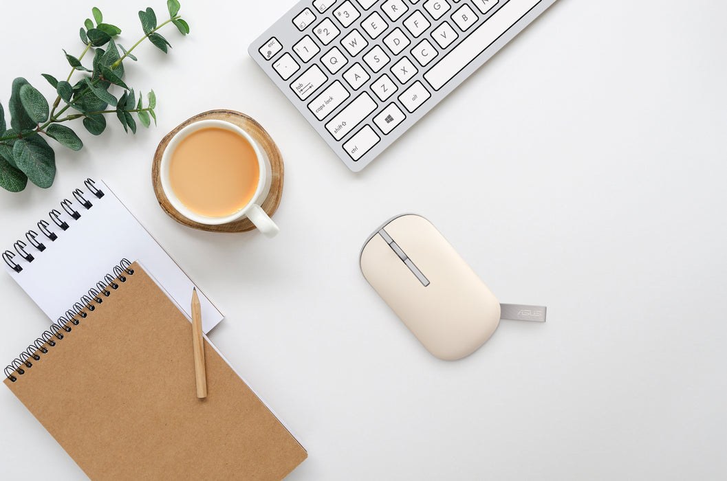 EAN 4711387014646 - ASUS Marshmallow Mouse MD100 ratón Oficina Ambidextro RF Wireless + Bluetooth Óptico 1600 DPI imagen 11