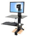 EAN 698833022209 - Ergotron WorkFit-S, Single HD with Worksurface+ Negro Carro para administración de tabletas imagen 1