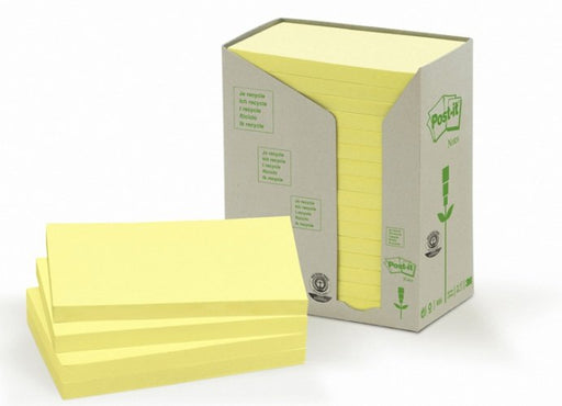 EAN 4046719100682 - Post-It 655-1T nota autoadhesiva Rectángulo Amarillo 100 hojas Autoadhesivo imagen 1