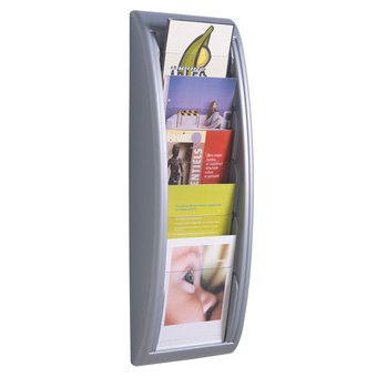 EAN 3660141239669 - PaperFlow K540635 estante para revistas Poliestireno Aluminio imagen 1