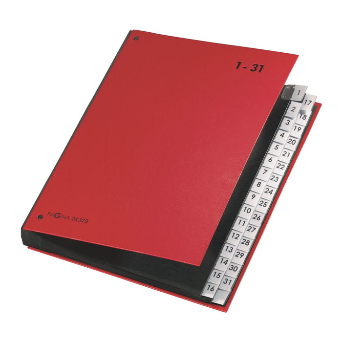 EAN 4013951000292 - Pagna 24329-01 separador Rojo Cartón A4 imagen 1