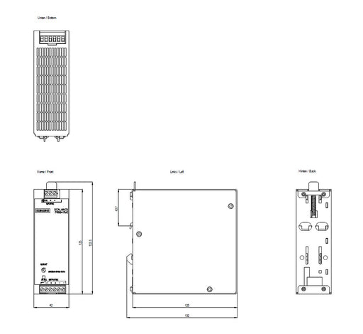 EAN 4019169855488 - Siemens 6GK5924-0PS00-1AA2 unidad de fuente de alimentación para laboratorio imagen 2